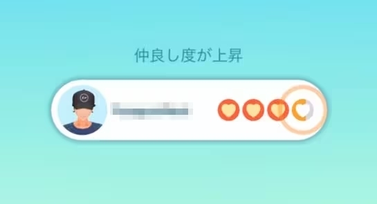 仲良し度を上げる