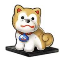 秋田犬の置物