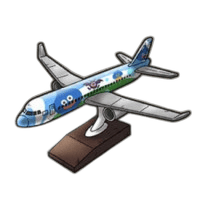 飛行機の模型