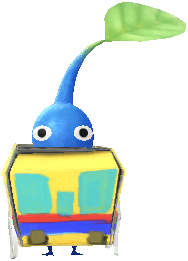 ペーパークラフト 青ピクミン ペーパークラフト 青ピクミン