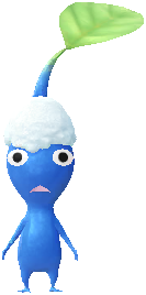雪の日 青ピクミン 雪の日 青ピクミン