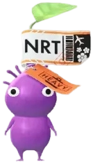 手荷物タグ 紫ピクミン