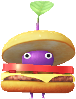 ハンバーガー 紫ピクミン ハンバーガー 紫ピクミン