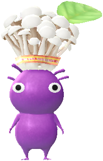 キノコ 紫ピクミン キノコ 紫ピクミン