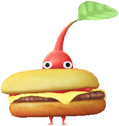 ハンバーガー 赤ピクミン ハンバーガー 赤ピクミン
