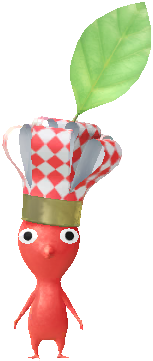 シェフの帽子(レア) 赤ピクミン シェフの帽子(レア) 赤ピクミン