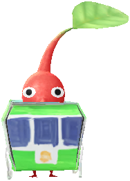 ペーパークラフト 赤ピクミン ペーパークラフト 赤ピクミン