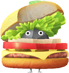 ハンバーガー 岩ピクミン ハンバーガー 岩ピクミン