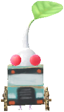 ペーパークラフト 白ピクミン ペーパークラフト 白ピクミン