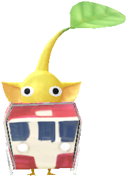ペーパークラフト 黄ピクミン ペーパークラフト 黄ピクミン