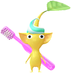 歯ブラシ 黄ピクミン 歯ブラシ 黄ピクミン