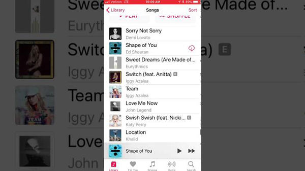 Apple Musicから音楽ダウンロード