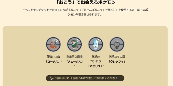 その他注目のポケモン