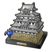 姫路城の置物