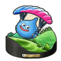 パラグライダーの置物