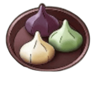 こしあんの餅菓子