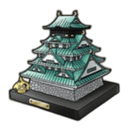 大坂城の置物