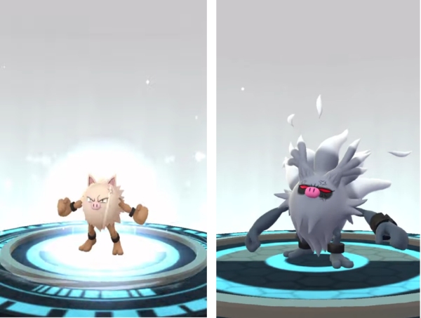 ポケモンGOのコノヨザル進化