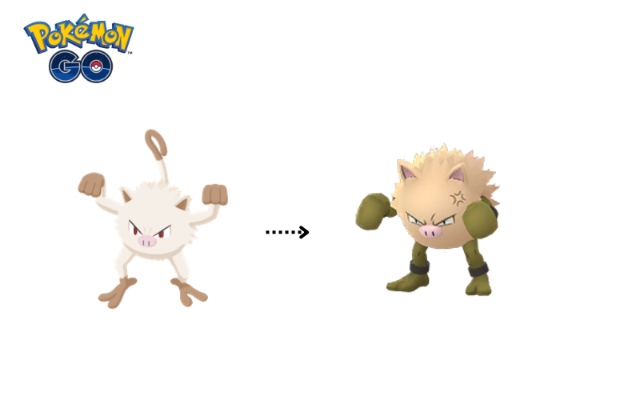 ポケモンGOのコノヨザル進化