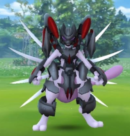 ポケモンGO アーマードミュウツー 捕まえるシーン