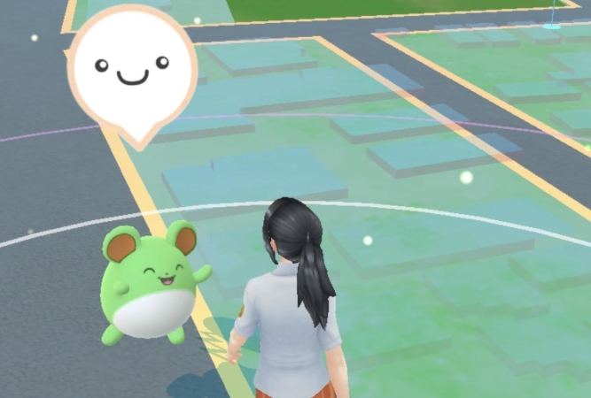 ポケモンGO 相棒 一緒に歩く