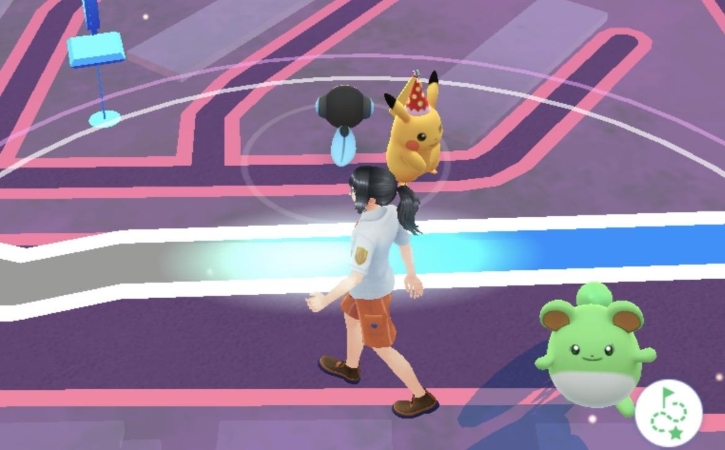 ポケモンGO ルートを歩く