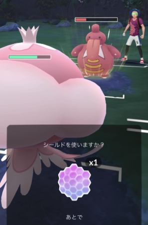 ポケモンGOバトルリーグ 画面