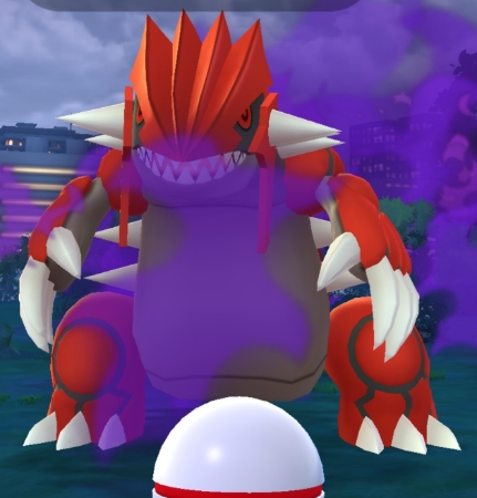 ポケモンGOのグラードン