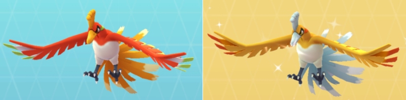 ポケモンGOのホウオウ