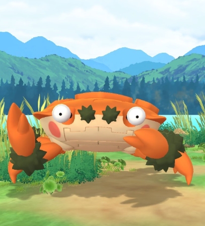 ポケモンGOのガケガニ