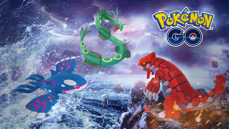 ポケモンGO カイオーガ 伝説レイドバトル
