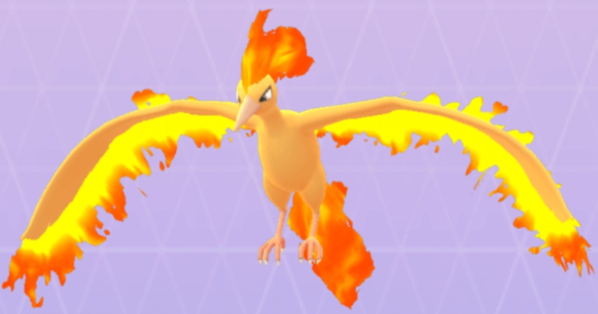 ポケモンGOのファイヤー 通常色