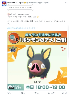ポケモンGOの巣
