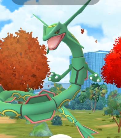 ポケモンGO レックウザ 伝説レイド