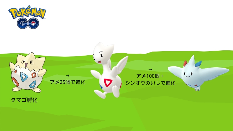 ポケモンGOのトゲキッス