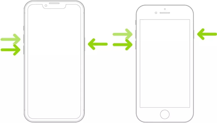 iPhoneを再起動