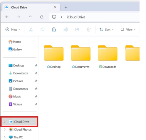 iCloudからの復元