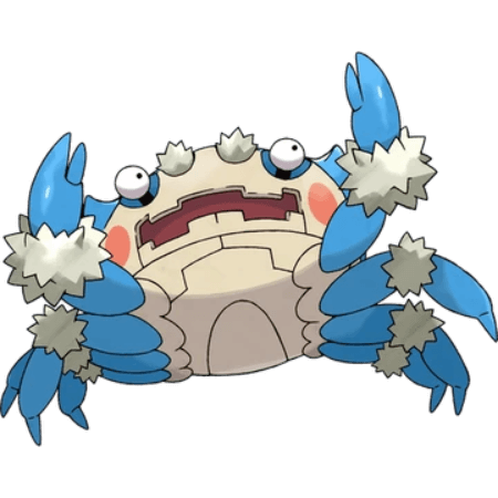 ガケガニの色違い