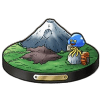 南側の富士山の置物