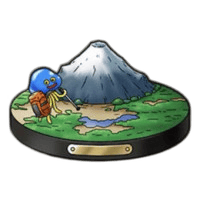 北側の富士山の置物